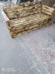 Viti 3 Seater vya Pallet Design - 2