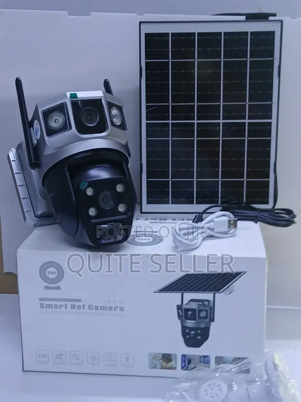Outdoor Solar WiFi Camera with Motion Detection - 1