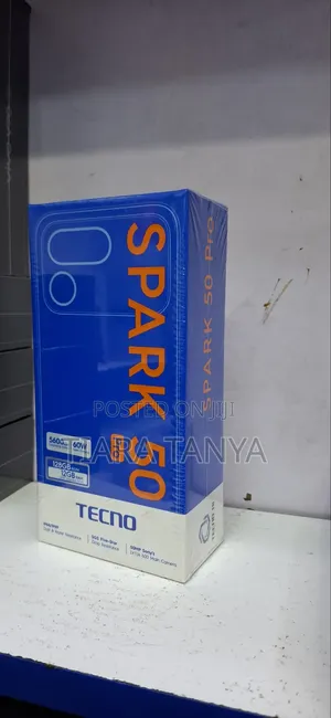 New Tecno Spark 50 128GB Black