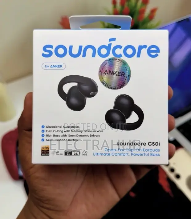Anker Soundcore C50i Open-Ear Earbuds - Brand New - 1