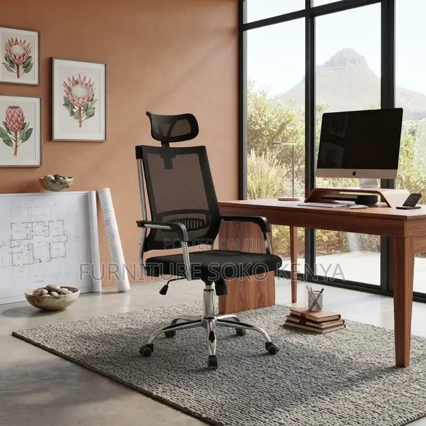 Director's High Back Ergonomic Office Chair - 1