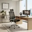 Kiti cha Ofisi cha Mkurugenzi cha Ergonomic chenye Mkeka Mrefu - 2