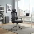 Kiti cha Ofisi cha Mkurugenzi cha Ergonomic chenye Mkeka Mrefu - 3
