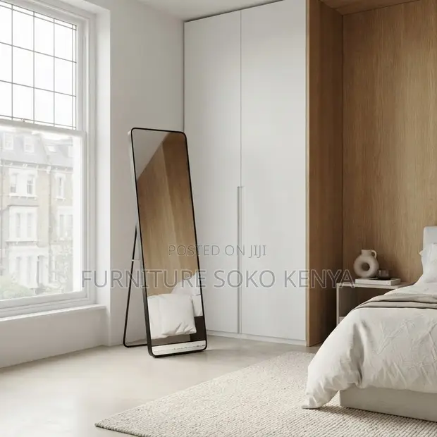Aluminium Alloy Linear Display Profile Dressing Mirror - 1