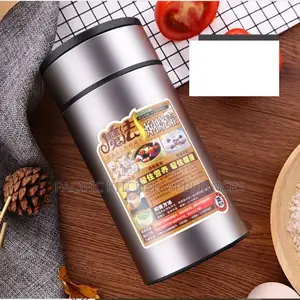 Food Flask - Insulated Vacuum Thermos - 800ml - Silver