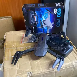 E88 Pro Foldable Drone with Camera and Screen Control