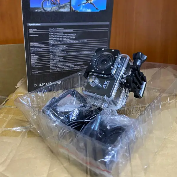 4K Ultra HD Action Camera Helmet Cam WiFi - 1