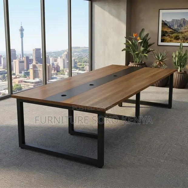 Executive Corporate 2.4m Boardroom Table - 1