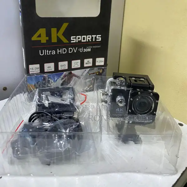 2 Inch LCD 4K Ultra HD WiFi Action Camera for Sports - 1