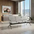 Kiti cha Watu Watatu cha Kupokelea Kisicho na Pedi - 3