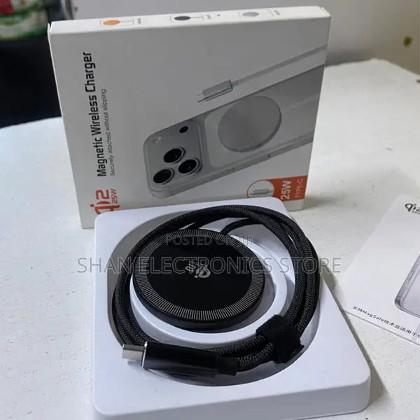 Q12 Wireless Charging Pad with Magnetic Attachment - 1