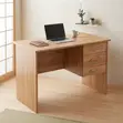 Kikao cha Ofisi cha Kahawia 120cm chenye Droo - 2