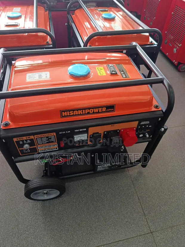 Hisaki 6.5 KVA Petrol Generator na Key Start - 1