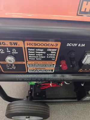 Hisaki 8.8 KVA 3 Phase Petrol Generator (Key Start)