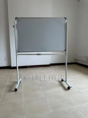 Ubao Nyeupe na Stendi Inayoweza Kuhamishwa 90cm x 60cm