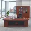 Executive Office Desk with Side Return - Brown - 5