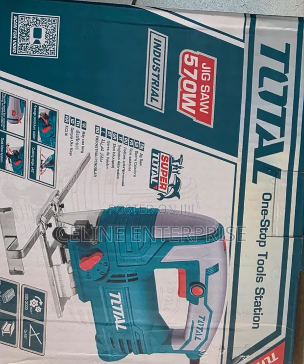 Total TSW Jigsaw Machine 570W - 1