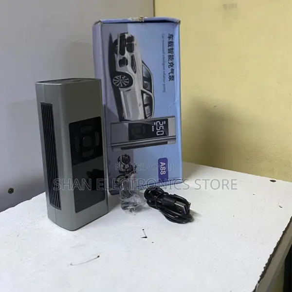 A88 Digital Tyre Inflation Pump yenye Target Pressure Setting - 1