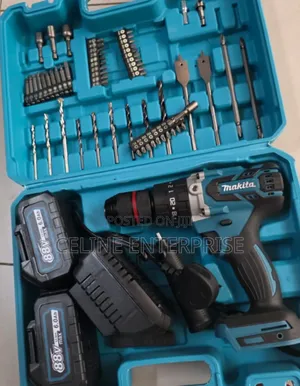 Makita 88V Rechargeable Power Drill na Vifaa