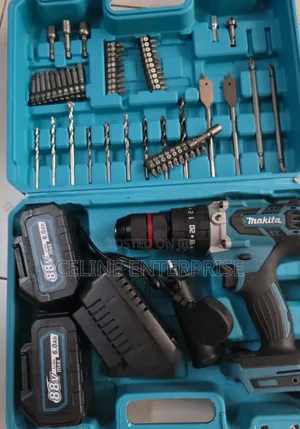 Makita 88V Cordless Hammer Drill yenye Impact Function