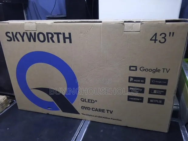 Skyworth 43" QLED Google TV - 1