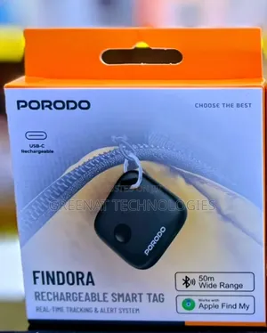 Porodo Findora Smart Tag Inayoweza Kuchajiwa