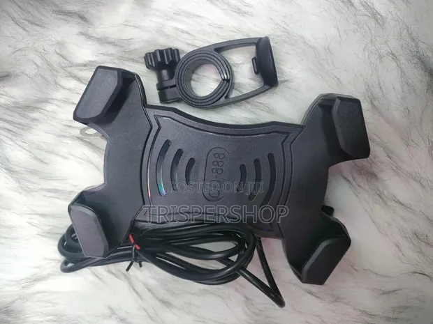 Motorcycle Phone Holder with 1 Charging Port - 1