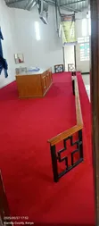Durable 8mm Red USACarpet for Church Sanctuary - 1