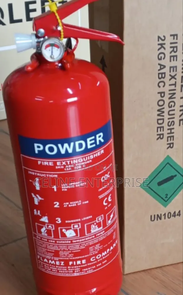 Portable 2kg ABC Fire Extinguisher - Everyday Fire Protection - 1