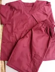 Nurses Scrubs - V-Neck, Nyenzo Safi, Cargo Pants - 1