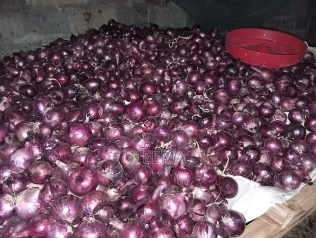 Vitunguu Vyekundu vya Mviringo (1kg) - 1