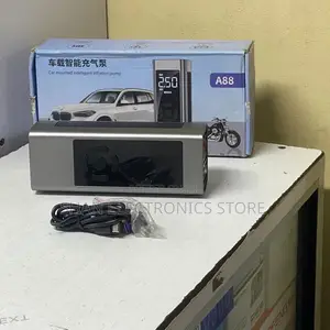 User-Friendly A88 Tyre Inflator Pump - Portable Cordless