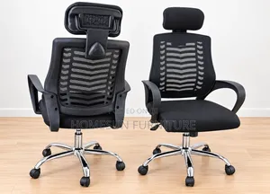 Ergonomic Mesh Office Chair with Headrest