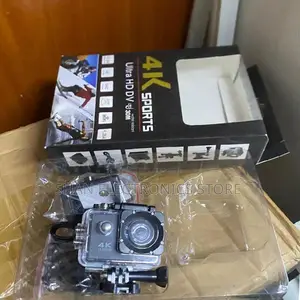 Rechargeable 4K WiFi Action Camera with 2-Inch Screen