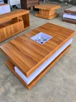 Kikombe cha Kahawa cha Mbao cha Royal Teak cha Kisasa chenye Sehemu ya Mapambo - 1
