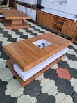 Kikombe cha Kahawa cha Mbao cha Royal Teak cha Kisasa chenye Sehemu ya Mapambo - 2