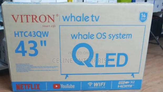 Brand New Vitron 43-Inch Smart Full HD TV - 1
