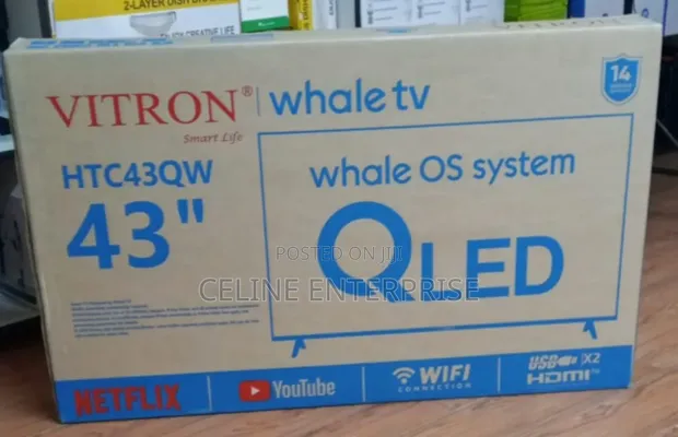 Vitron 43-Inch Smart LED TV - 1