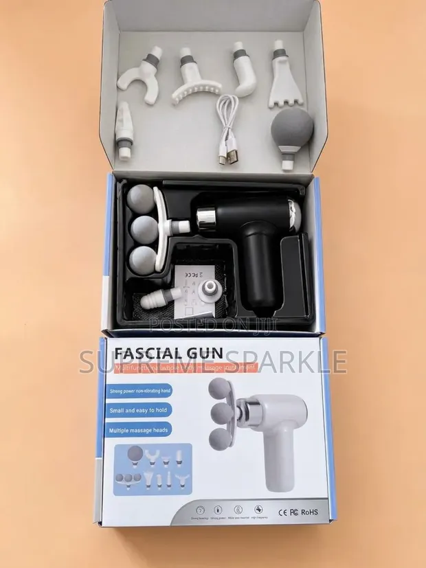 Fascial Gun Multifunctional Massage Gun (12 Heads) - 1