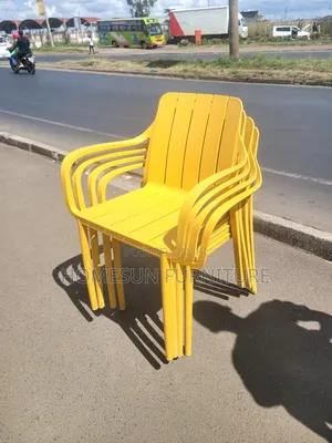 Kiti cha Plastiki cha Mgahawa Kinachoweza Kuunganishwa - Kipya Kabisa