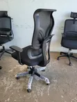 Ergonomic Office Chair with Reclining Back - 2
