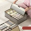 17 Grid Sock & Underwear Storage Box with Lid - 2