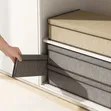 17 Grid Sock & Underwear Storage Box with Lid - 4