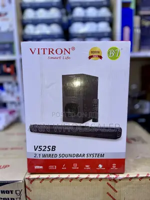 Vitron V52sb 2.1ch Soundbar System with Bluetooth (1 Year Warranty)