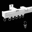 Brand New Single Track Curtain Rails with Accessories - 2