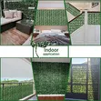 Artificial Leafy Fence Roll - Outdoor Decor - 1