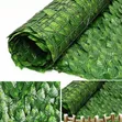 Artificial Leafy Fence Roll - Outdoor Decor - 2