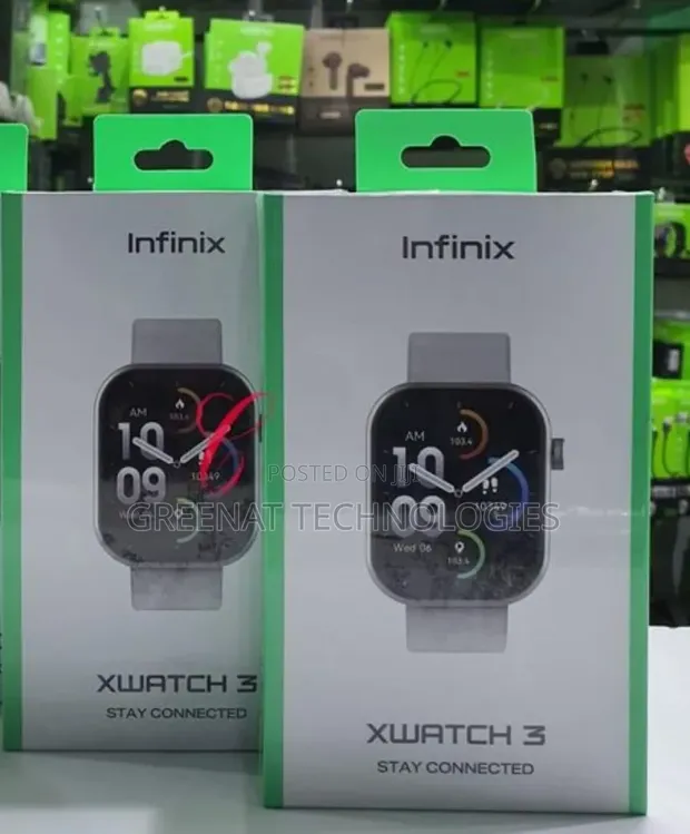 Infinix XWatch 3 Plus XW3P Smart Watch AMOLED - 1