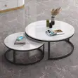 Pure Marble Nesting Coffee Table - 2