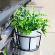 Kishikilia Maua cha Reli ya Balcony cha Metali - 1